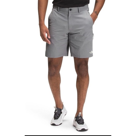 The North Face Mens Rolling Sun Packable Shorts Meld Grey 34 Brand New - Picture 2 of 7